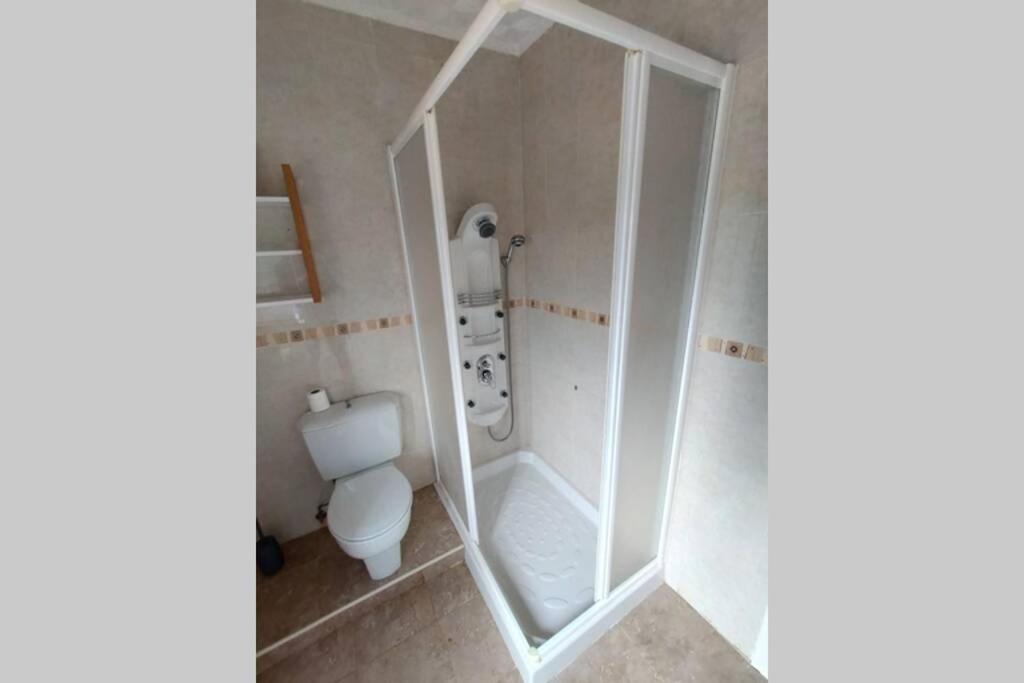 Koupelna v ubytování Apartamento turístico en Monteagudo