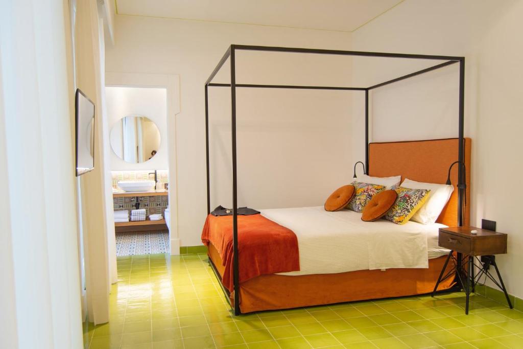 Postel nebo postele na pokoji v ubytování B&B Nicotera29