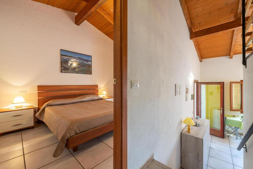 Posteľ alebo postele v izbe v ubytovaní Villa Birgit