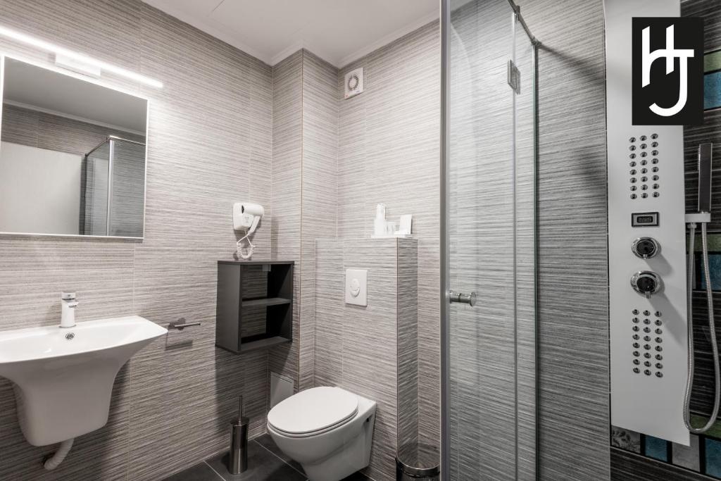 Ванная комната в Hotel Javu