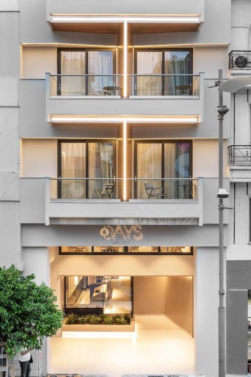 Balkón nebo terasa v ubytování DAYS City Suites
