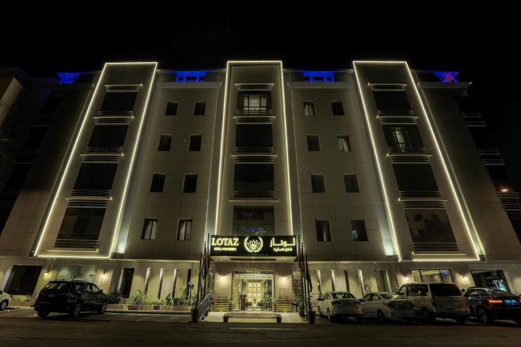 Budova, kde se aparthotel nachází