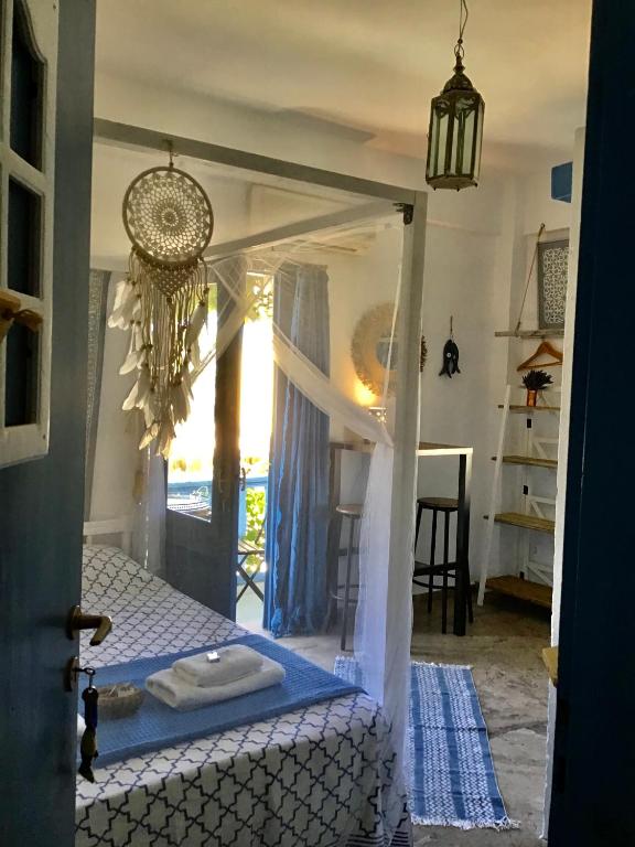 Postel nebo postele na pokoji v ubytování Chez Cécile Home