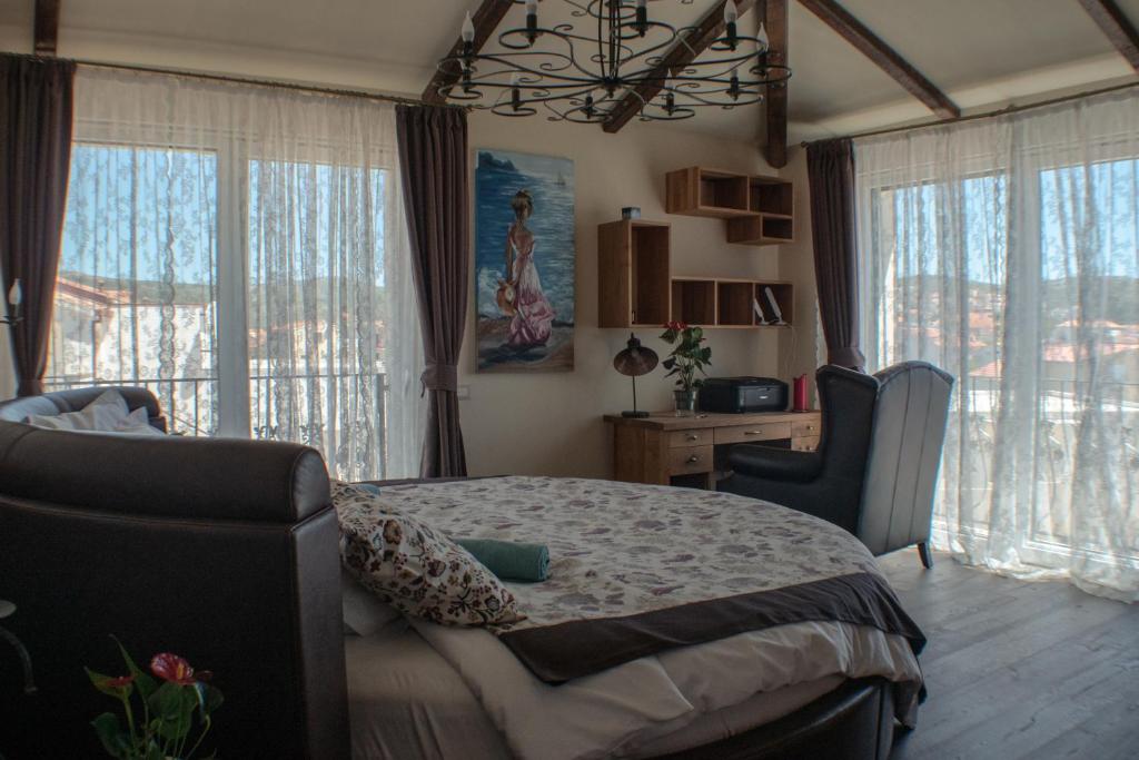 Posedenie v ubytovaní V&V residence