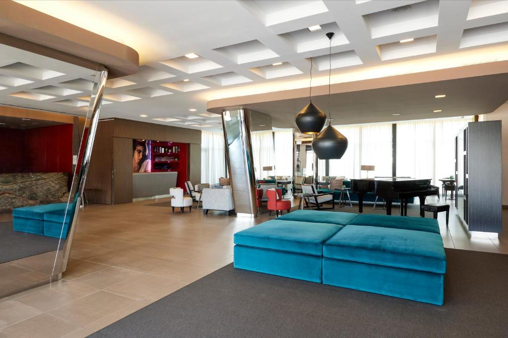 Posezení v ubytování Blu Hotel Brixia
