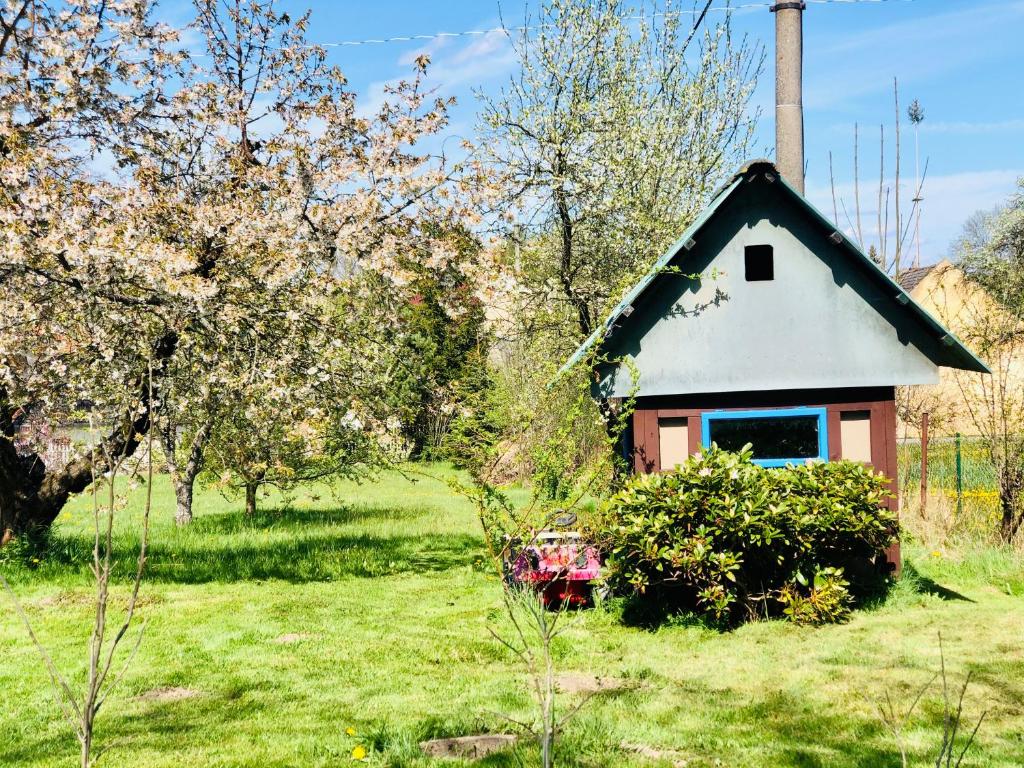 Zahrada ubytování Apartmány Jílovice
