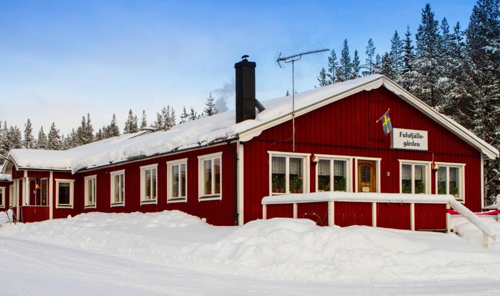 Fulufjällsgården v zimě