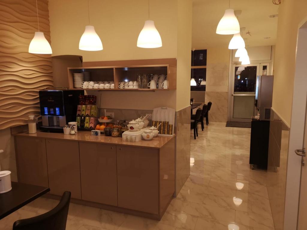 Η κουζίνα ή μικρή κουζίνα στο CH-Hostel