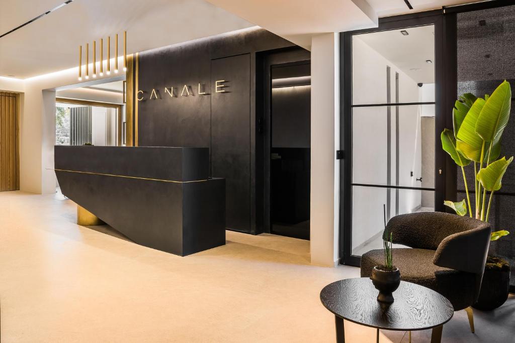 Vstupní hala nebo recepce v ubytování Canale Hotel & Suites