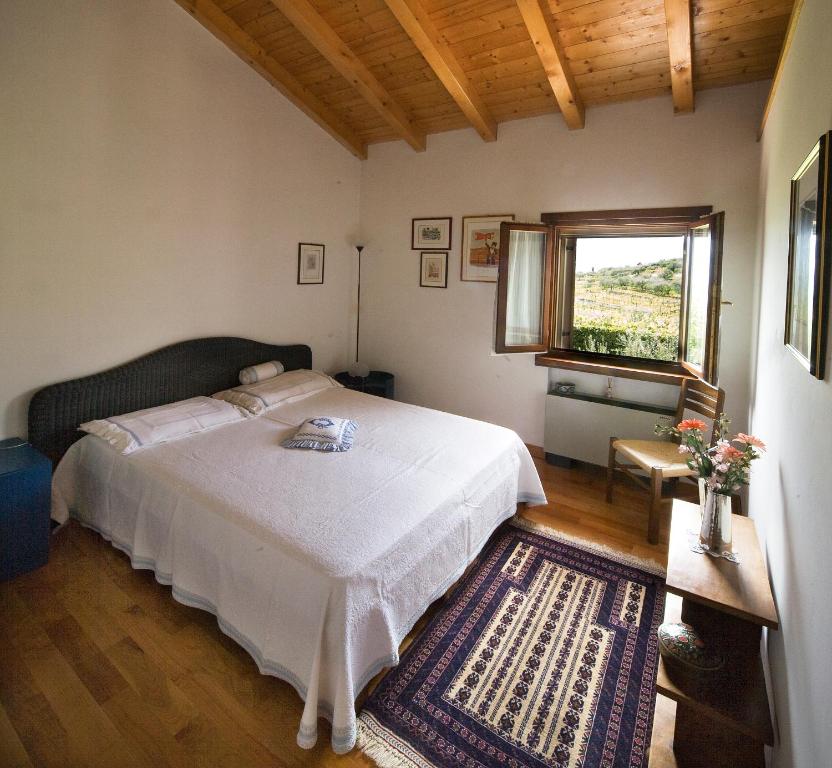 Postel nebo postele na pokoji v ubytování B&B Il Pettirosso