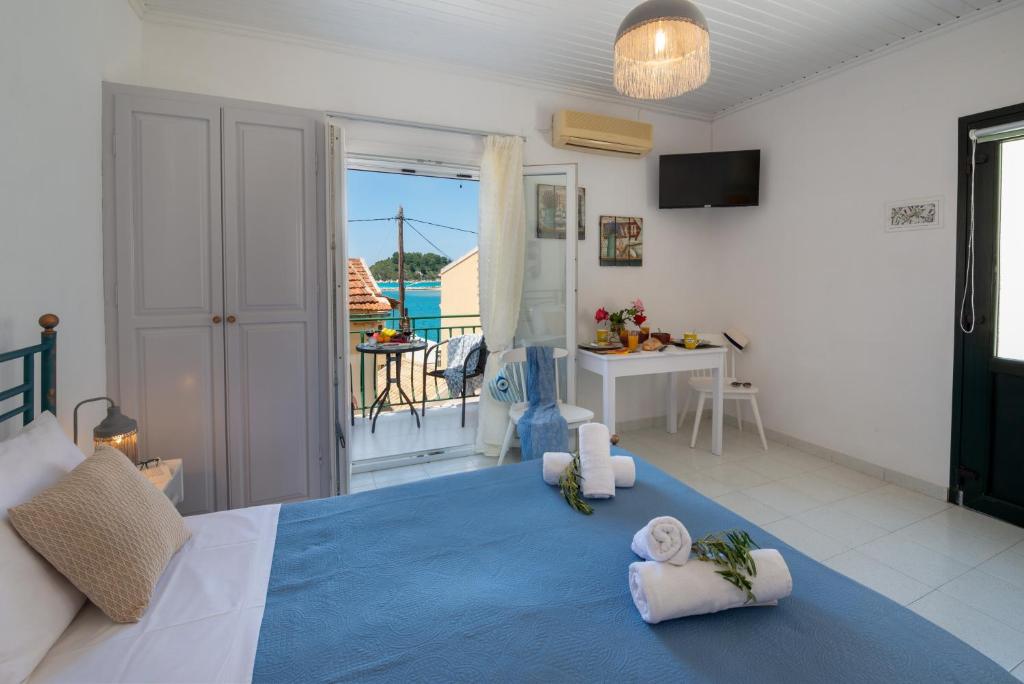 Μπαλκόνι ή βεράντα στο "SEASCAPE" Studio and Apts