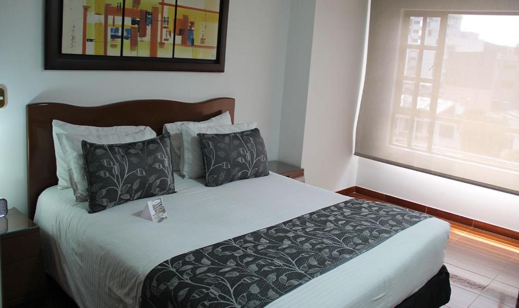 Postel nebo postele na pokoji v ubytování AW Hotel Salitre Real