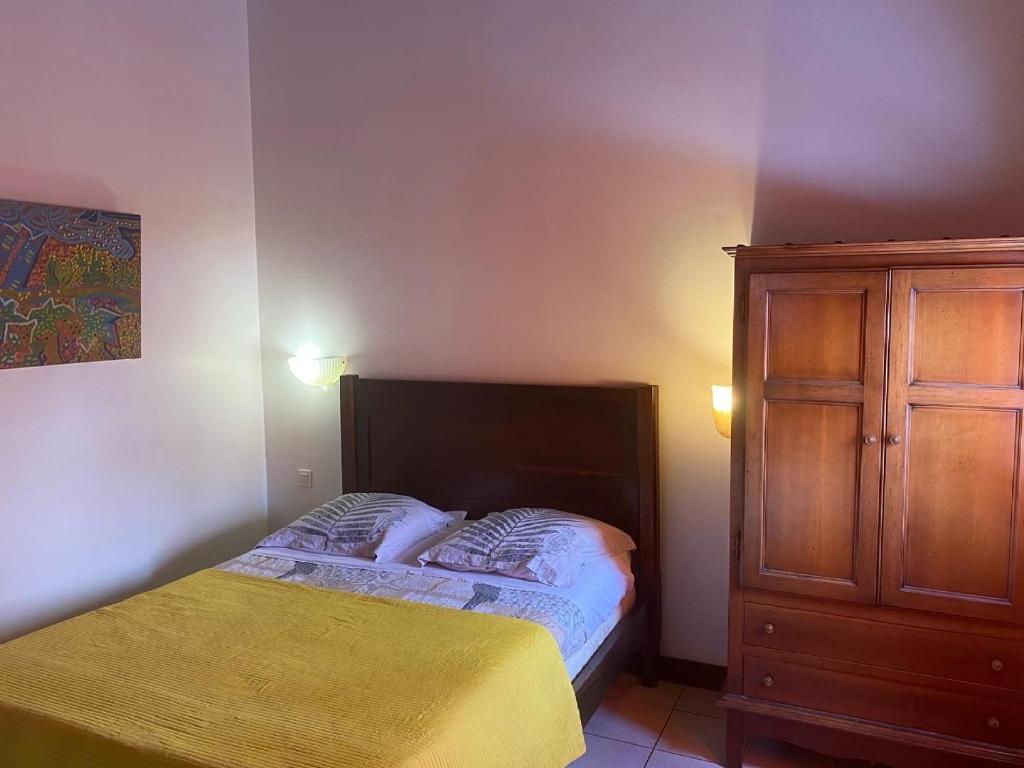 Postel nebo postele na pokoji v ubytování Appartement Vanille
