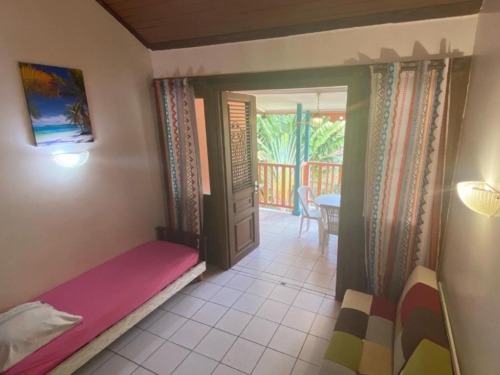 Postel nebo postele na pokoji v ubytování Appartement Vanille