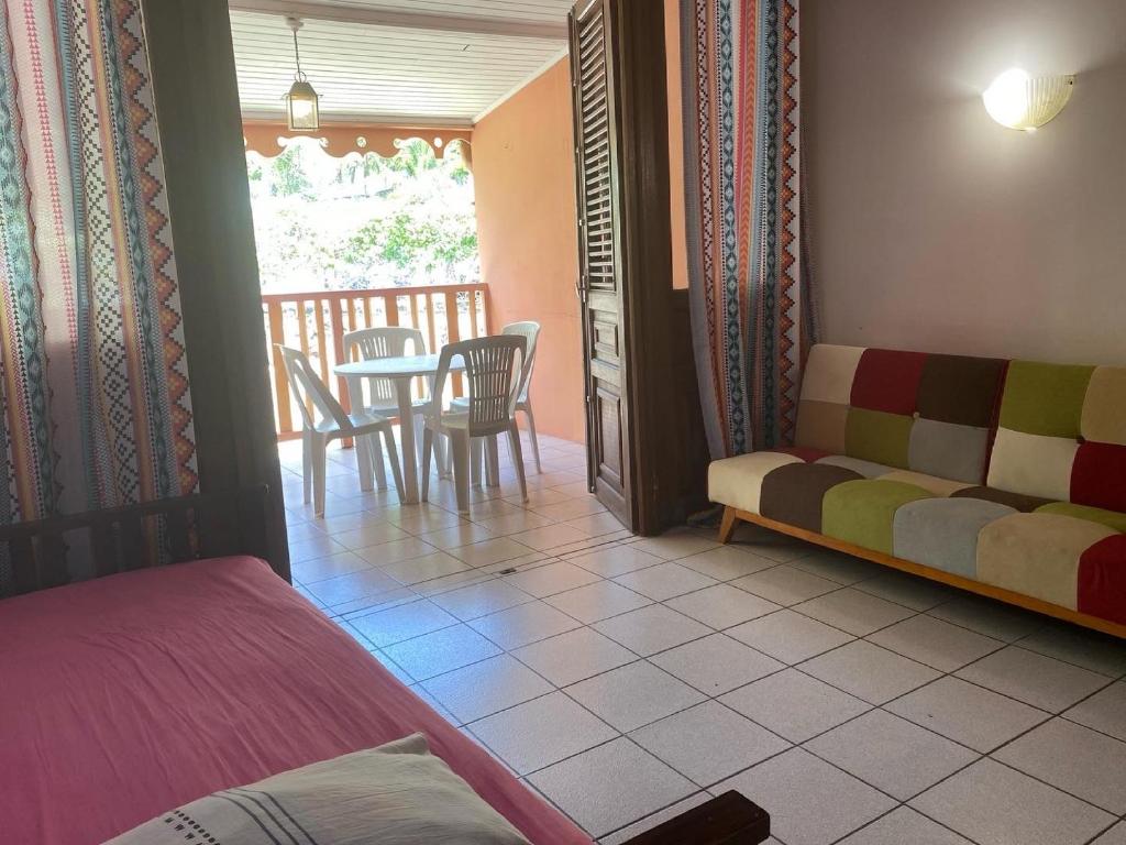 Posezení v ubytování Appartement Vanille