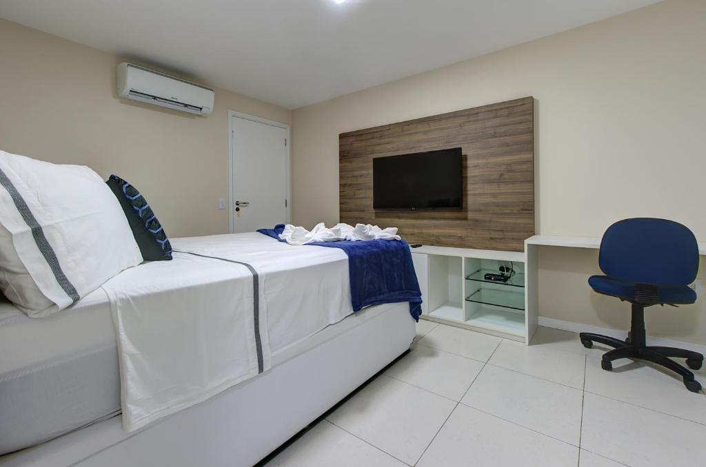  Luxuoso Apto FrenteMar Térreo 3 suítes 8 pessoas Golf Ville Resort By DM Apartments