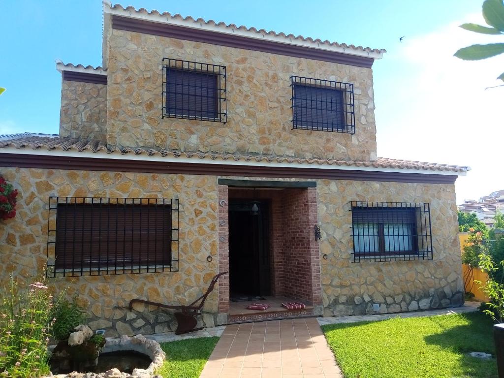 The building in which the holiday home is located