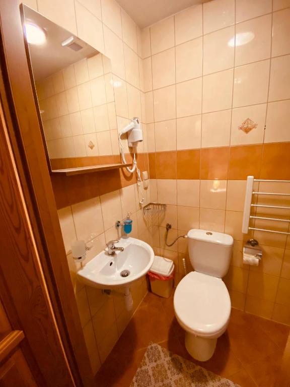 Kúpeľňa v ubytovaní Willa Pod Stokiem