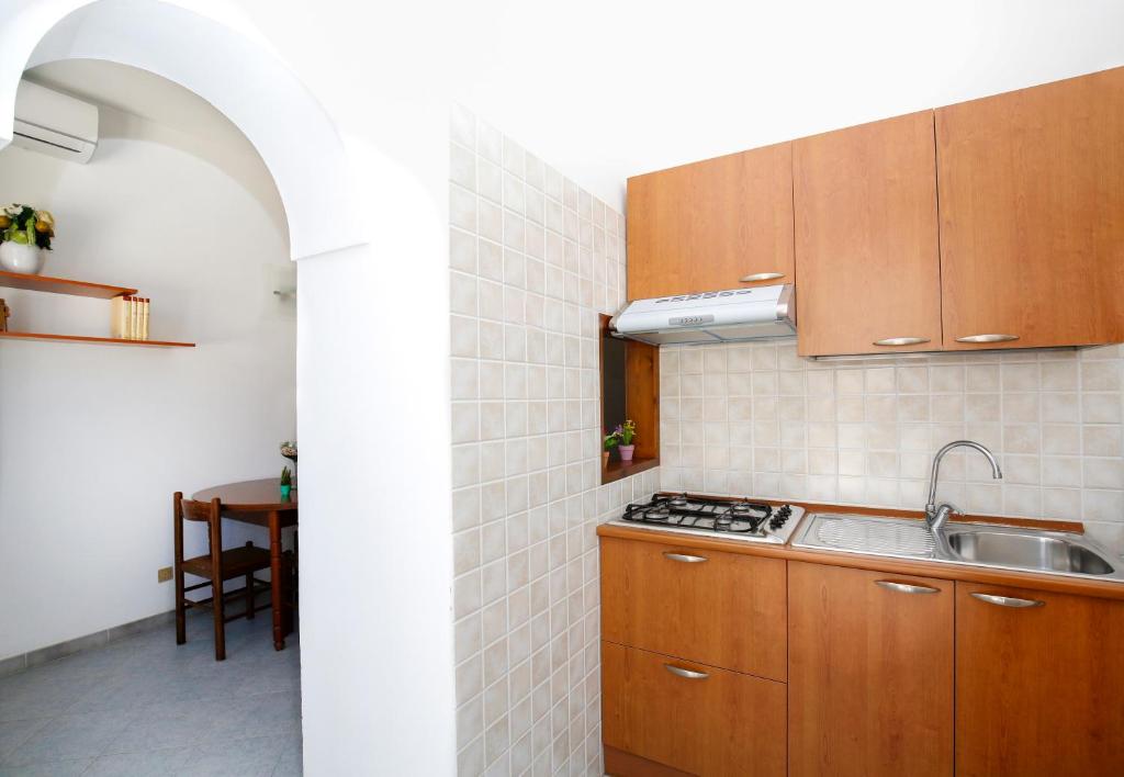 Kuchnia lub aneks kuchenny w obiekcie Appartamenti Via Venezia