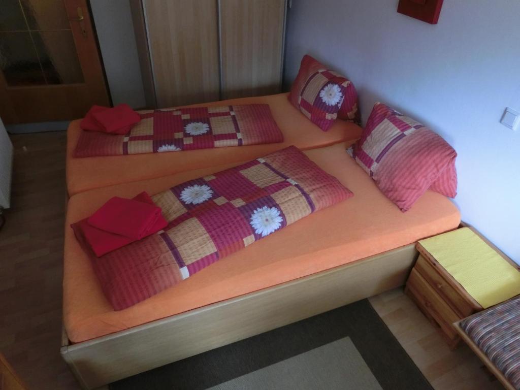 Postel nebo postele na pokoji v ubytování Appartements Gerhard