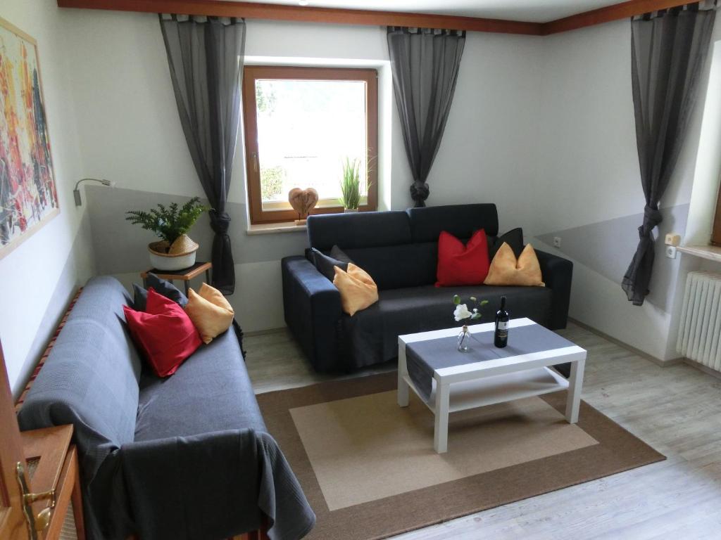 Posezení v ubytování Appartements Gerhard