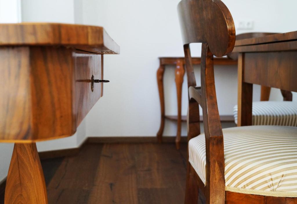 Posteľ alebo postele v izbe v ubytovaní Stammhaus - Premium Residences