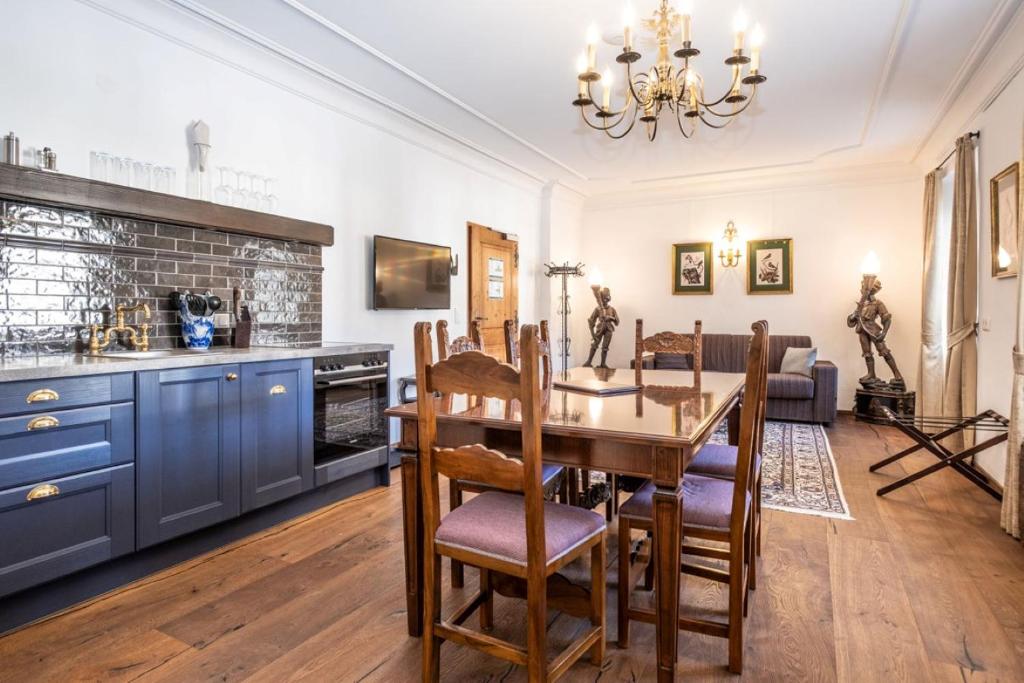 Kuchyňa alebo kuchynka v ubytovaní Stammhaus - Premium Residences