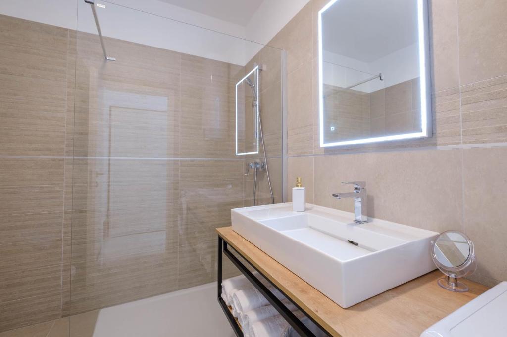 Kúpeľňa v ubytovaní MB Luxury Apartments