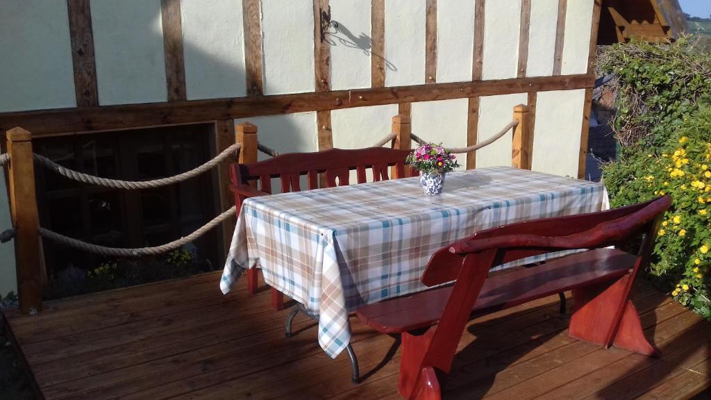 Postel nebo postele na pokoji v ubytování Dom Na Rozdrozu