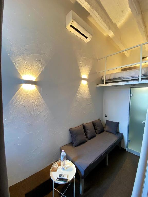 Posezení v ubytování Lift Hotel Boutique - Derybasivska
