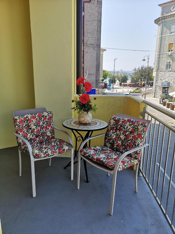 Balkón nebo terasa v ubytování ANVEDOR