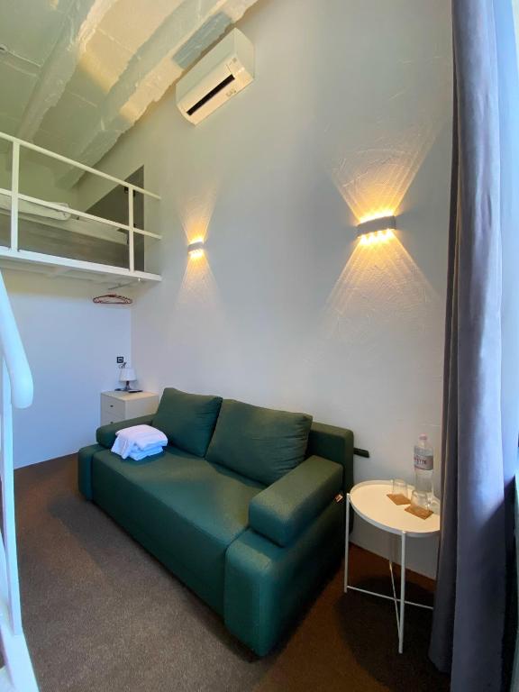 Posezení v ubytování Lift Hotel Boutique - Derybasivska