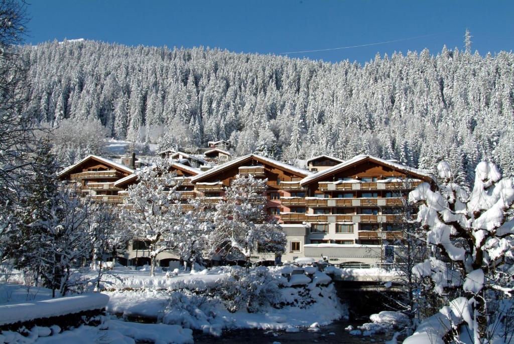 Silvretta Parkhotel v zimě