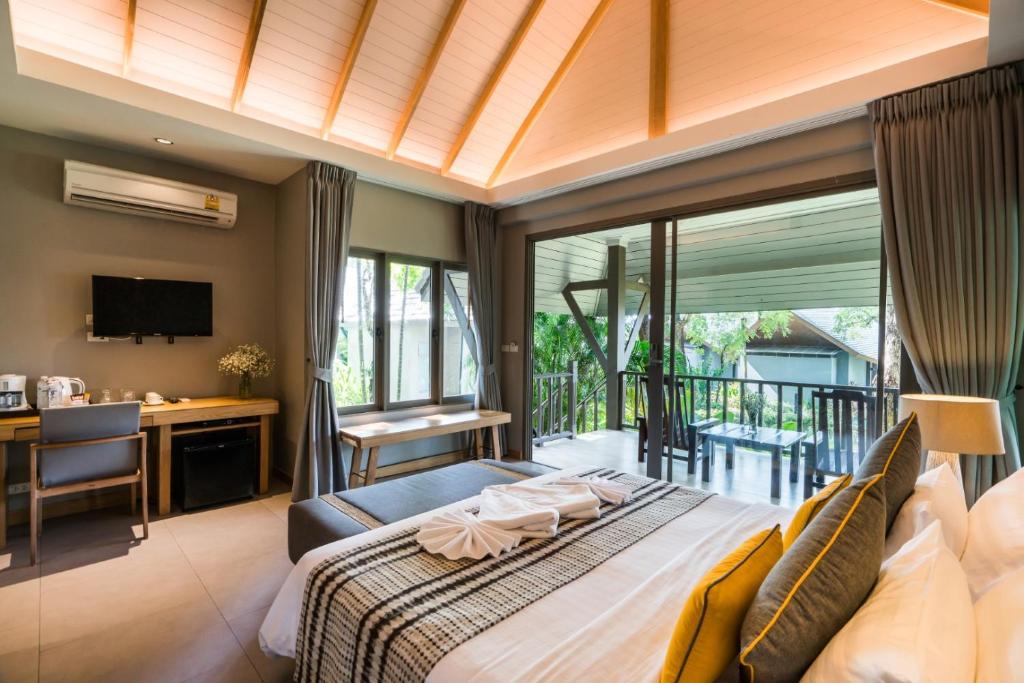 Posezení v ubytování KC Grande Resort Koh Chang