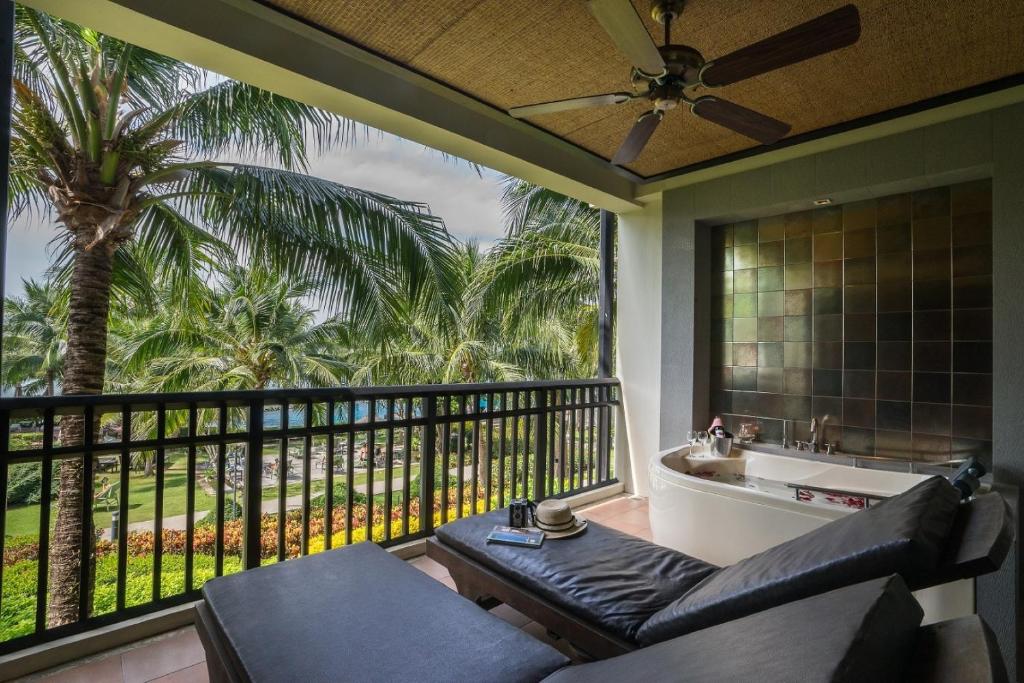 Balkón nebo terasa v ubytování KC Grande Resort Koh Chang
