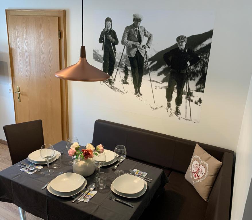 Posezení v ubytování Landhaus Luzia