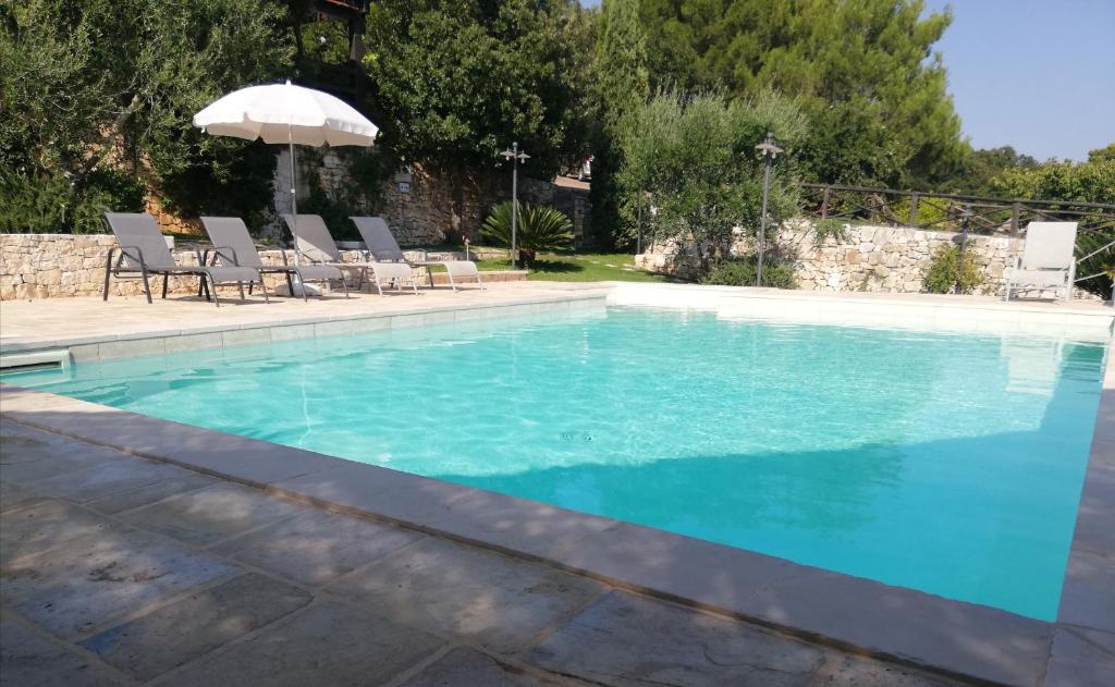 Basen w obiekcie Trulli Bosco Selva lub w pobliżu