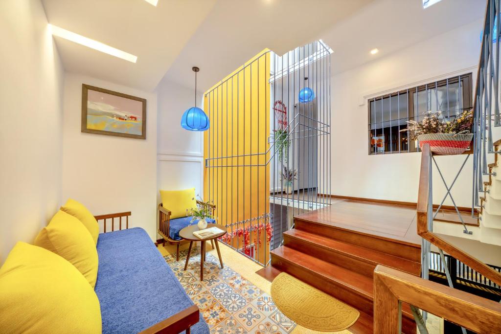 Posezení v ubytování Son Trang Hotel Hoi An