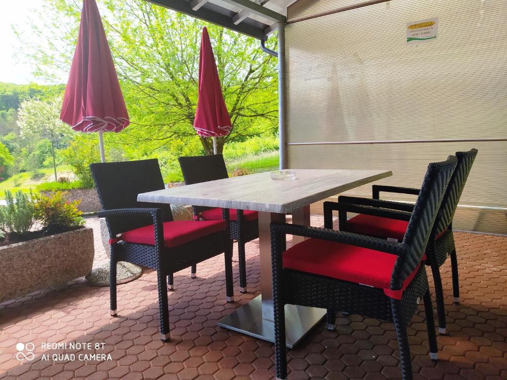 Balkón nebo terasa v ubytování Apartment Lucija-Terme Šmarješke Toplice