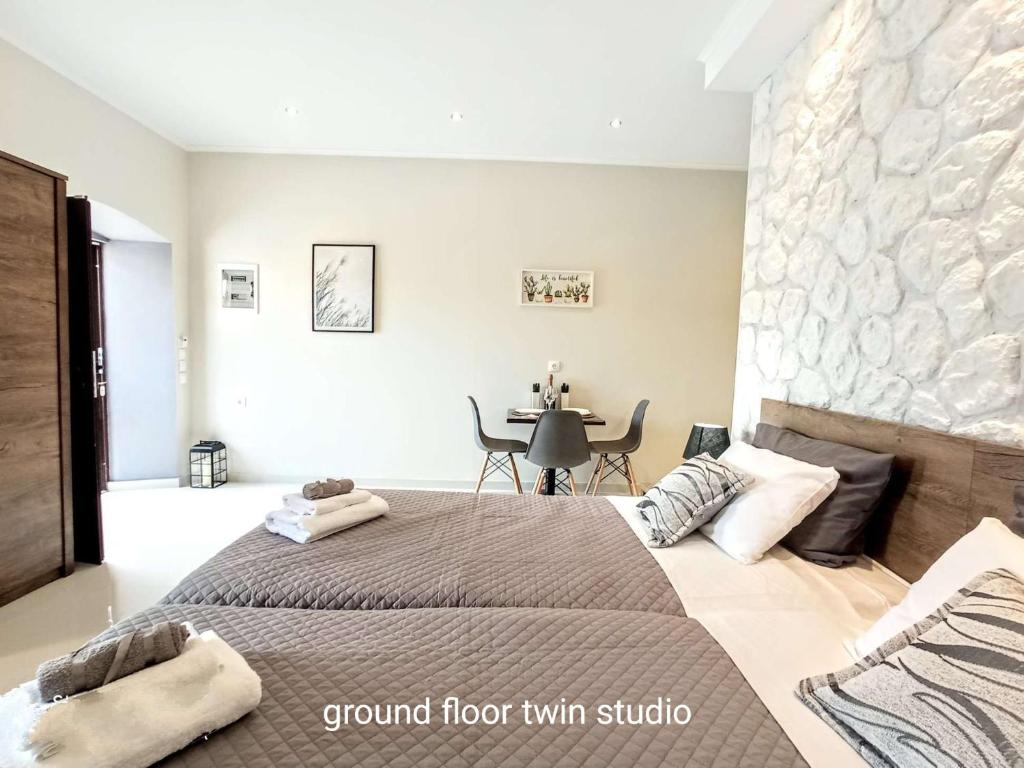 Postel nebo postele na pokoji v ubytování Venus Apartments