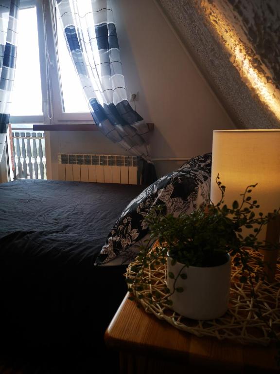 Postel nebo postele na pokoji v ubytování Willa Tiramisu