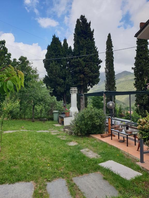 Vonkajšia záhrada v ubytovaní Ca' Olivella