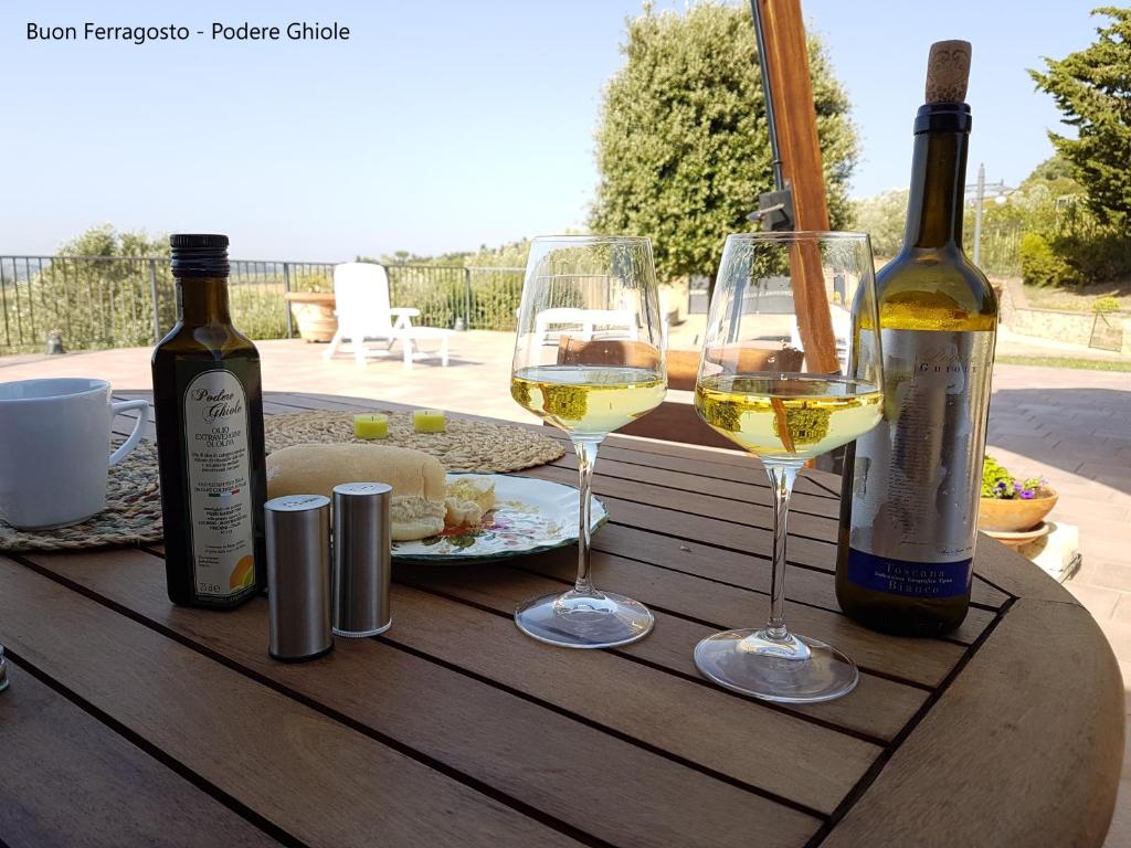 Nápoje v ubytování Podere Ghiole