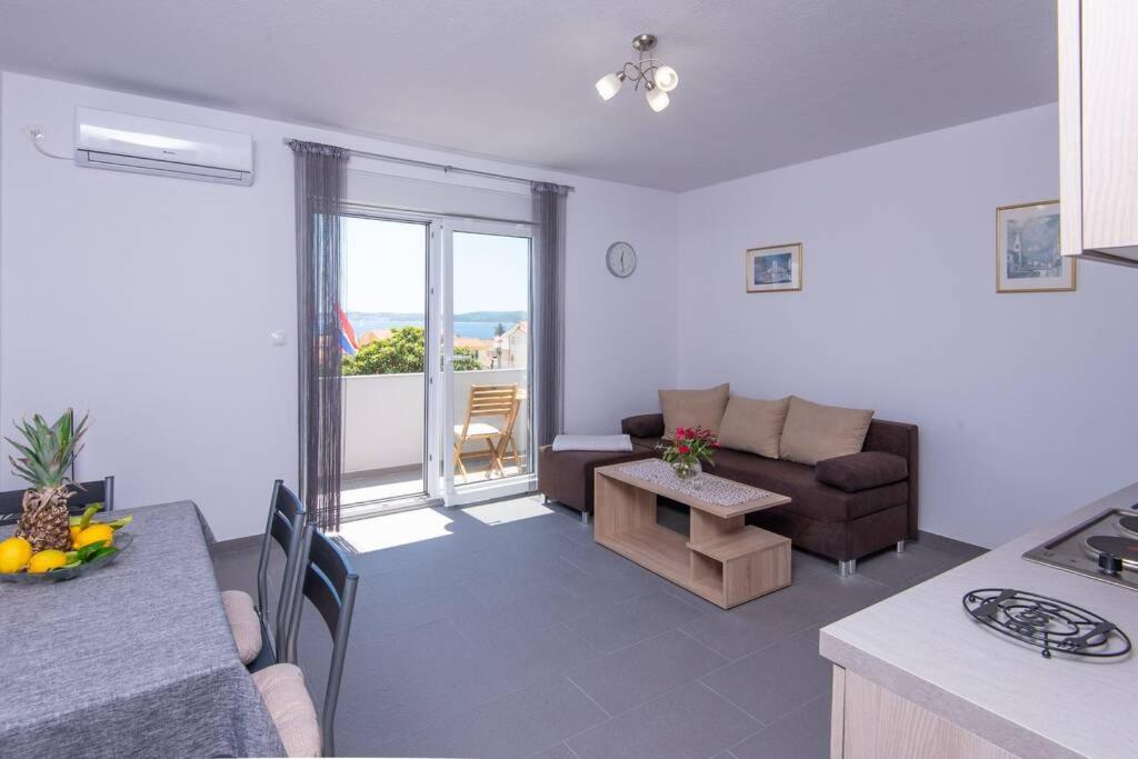 Χώρος καθιστικού στο Apartman Harfa 1