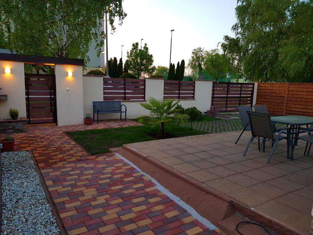 Budynek, w którym mieści się apartament