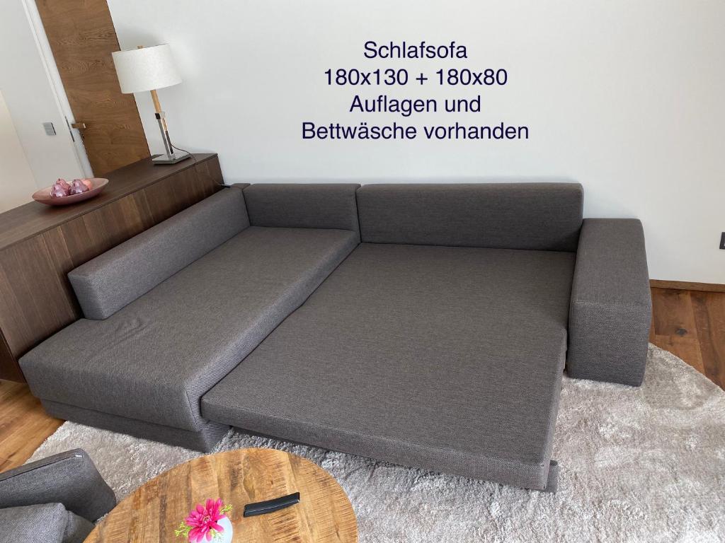 Posezení v ubytování Modern Living Sankt Gilgen