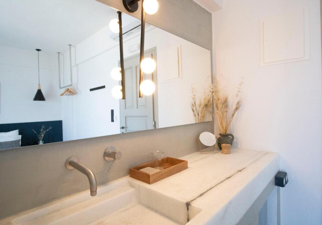Koupelna v ubytování Magoo Suites