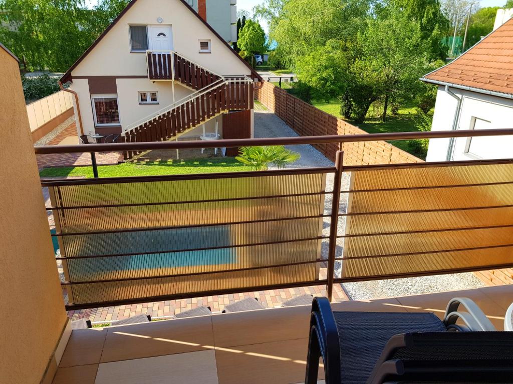 Balkon lub taras w obiekcie Napsugár Villa B