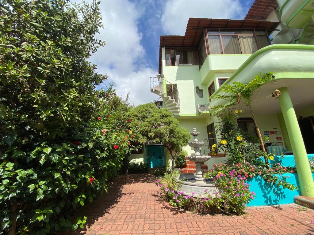 Zahrada ubytování Hostal Casa Edén
