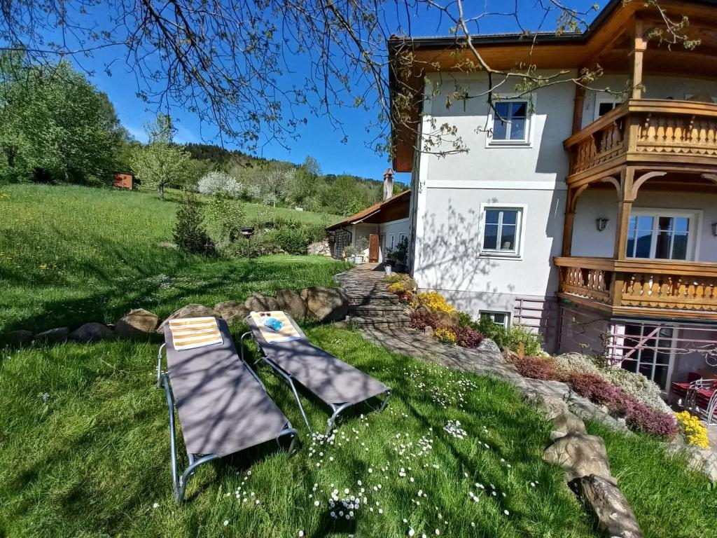 Zahrada ubytování Attersee Gartenvilla